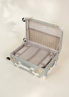 Coco Village Vegan Leather Carry-On Suitcase | Ocean