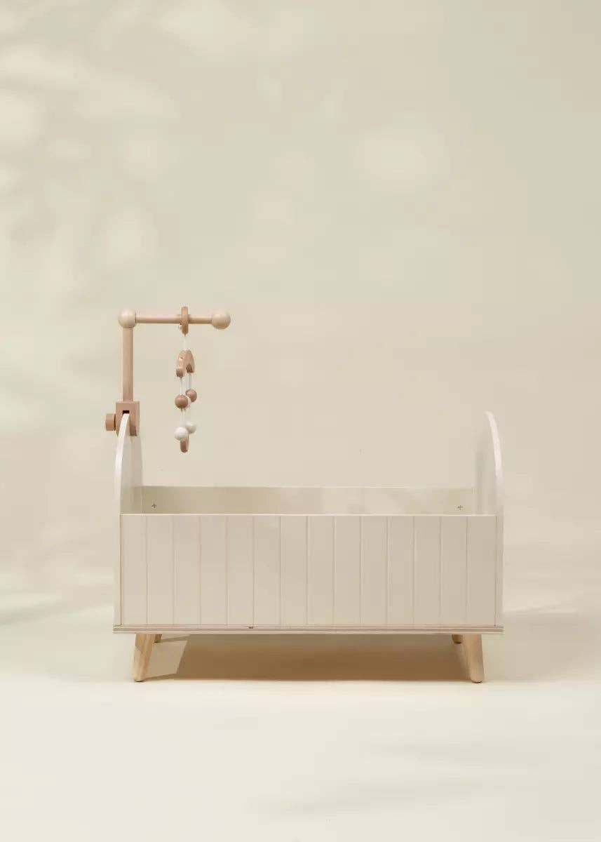 Coco Village - Wooden Dolls’ Crib & Accessories