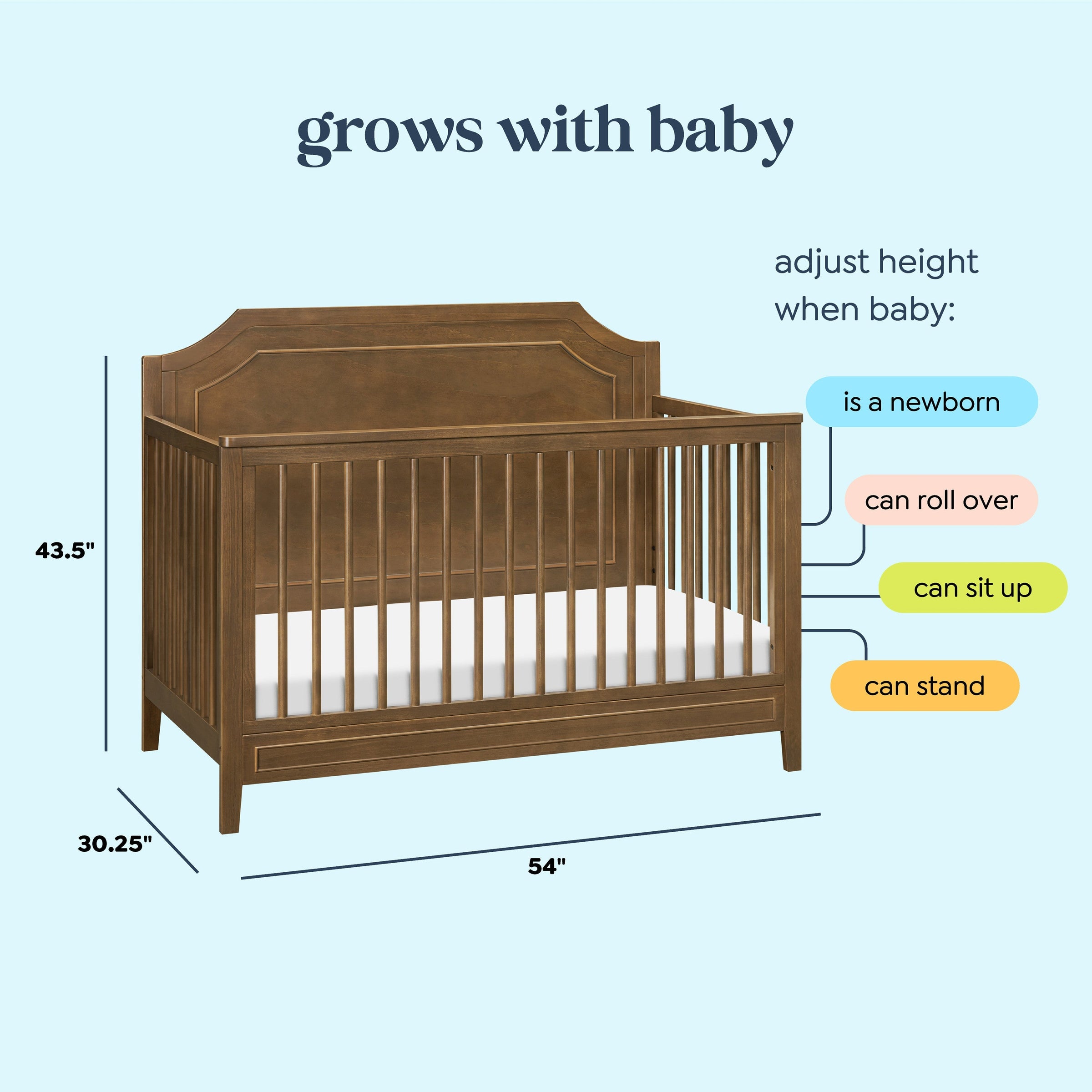 DaVinci Chloe Regency 4-in-1 Convertible Crib