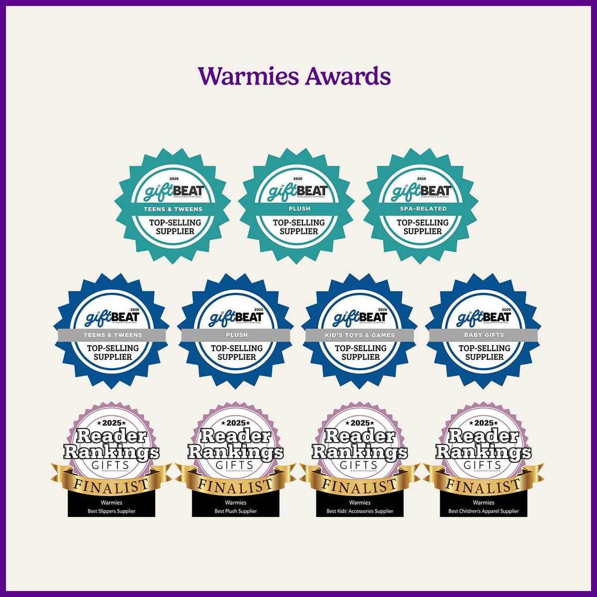 Warmies: America’s Favorite Microwave Plush Brand - White Buffalo Warmies