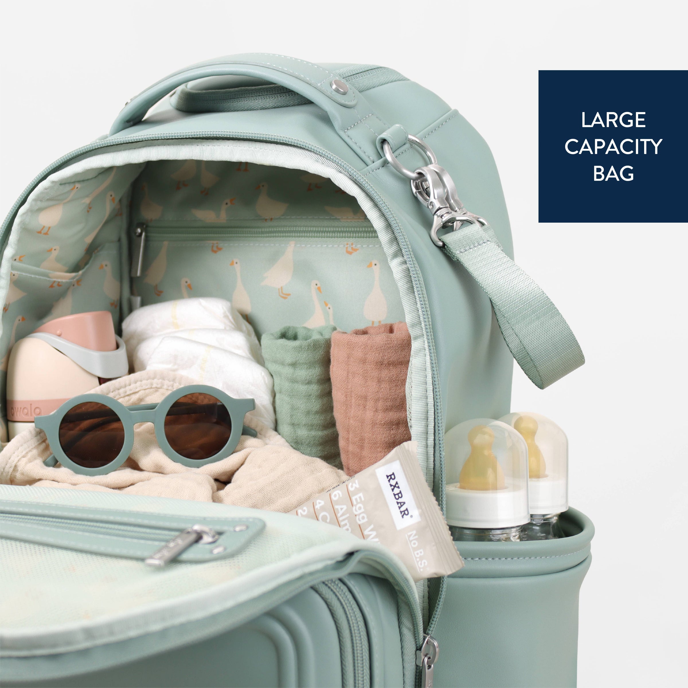 Itzy Ritzy Silly Goose Boss Plus™ Backpack Diaper Bag