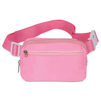 Iscream Pink Nylon Belt Bag