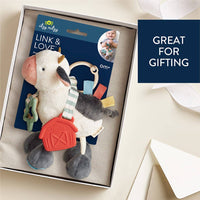 Itzy Ritzy Cow Itzy Friends Link & Love Activity Plush