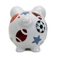 Child To Cherish® - All Sports Large Piggy Bank