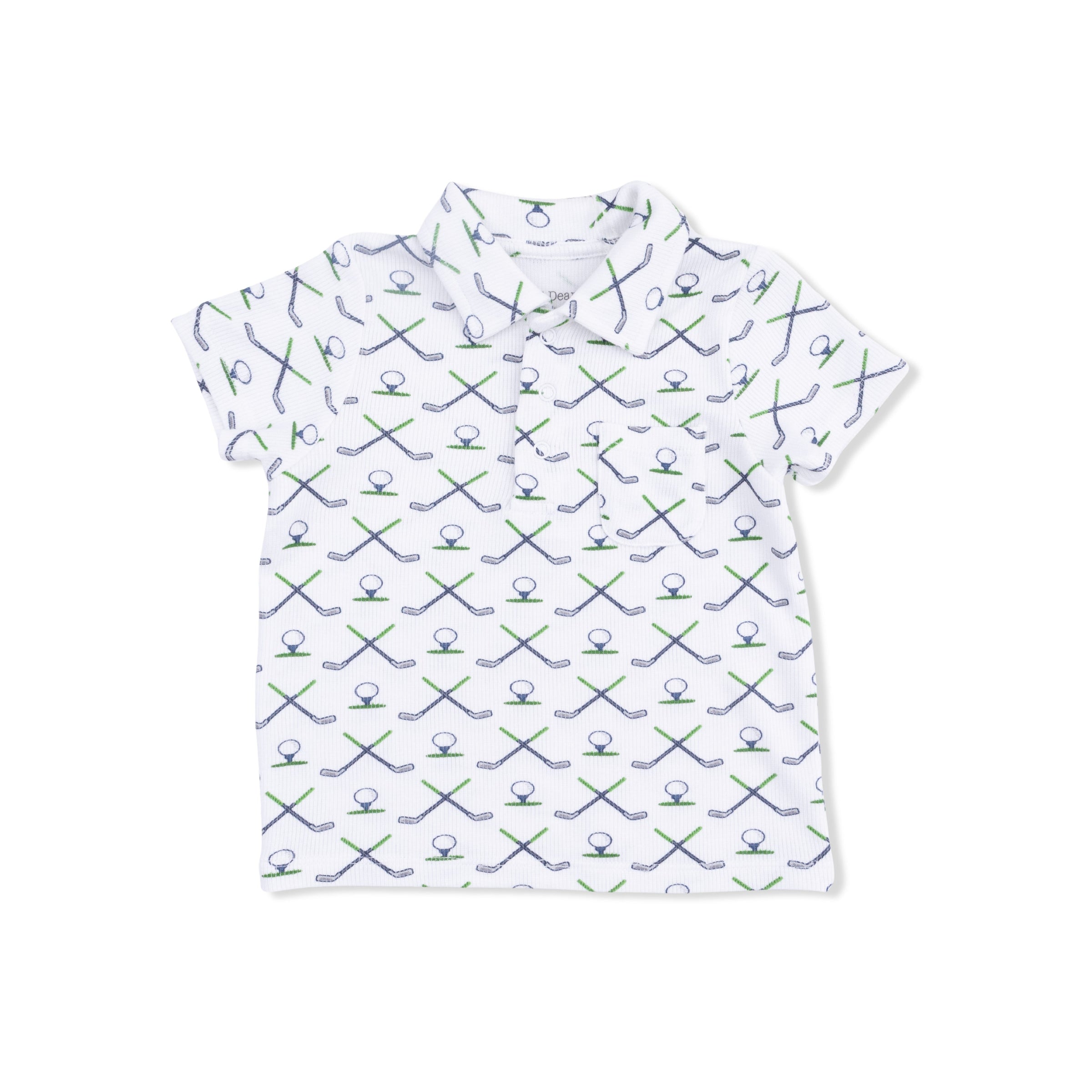 Angel Dear Simple Golf Polo with Everyday Short