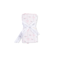 Angel Dear Dainty Buds and Bows Ruffle Blanket
