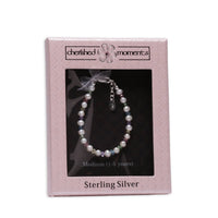 Cherished Moments - Lola - Sterling Silver Double Strand Baby & Childs Bracelet