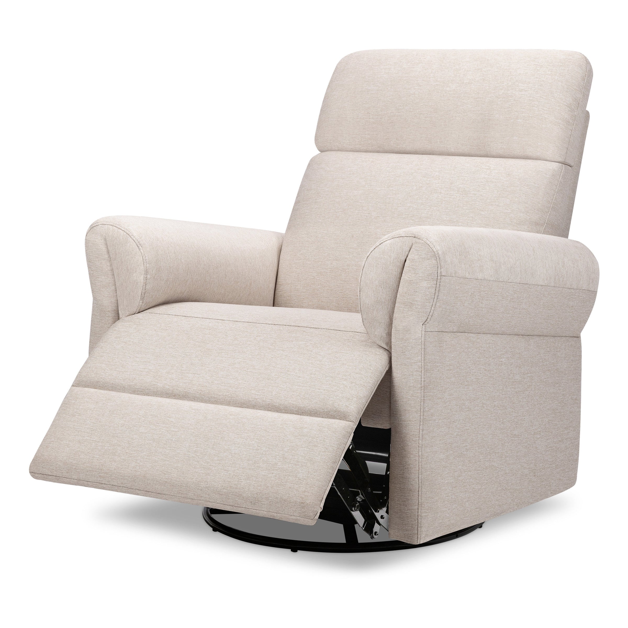 DaVinci Suzy Flex Recliner and Swivel Glider | Adjustable Headrest and Armrests