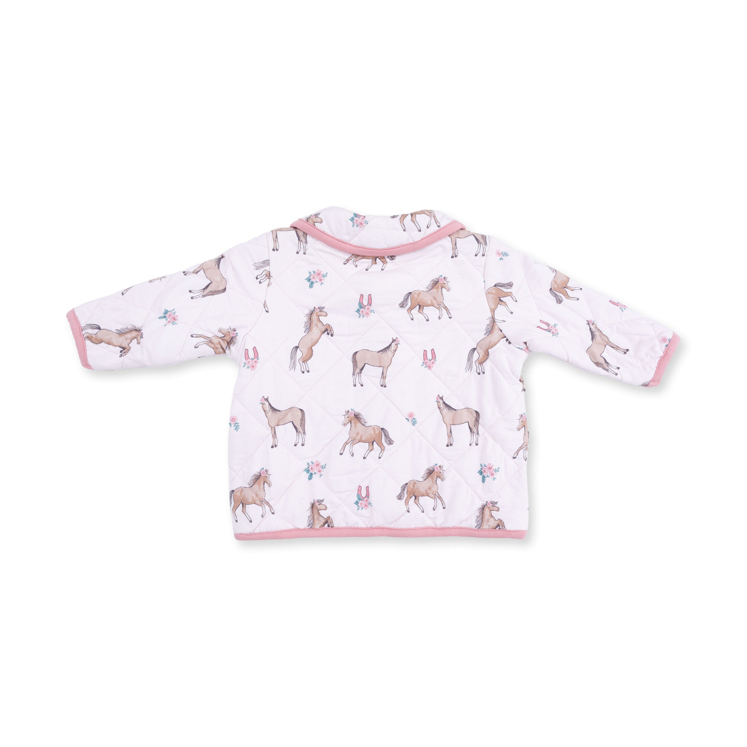 Angel Dear I Love Horses Quilted Jacket