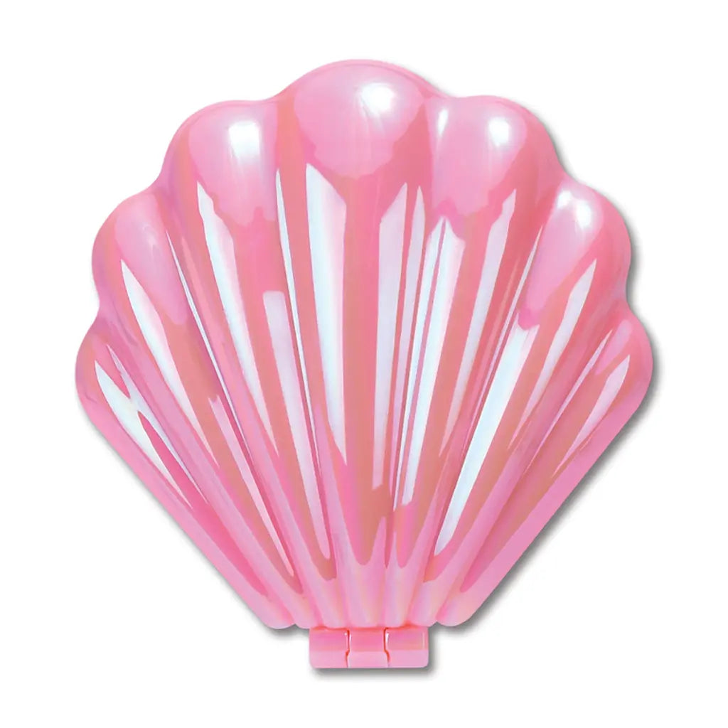 Iscream Mermaid Vibes Pop Up Shell Mirror & Hair Brush