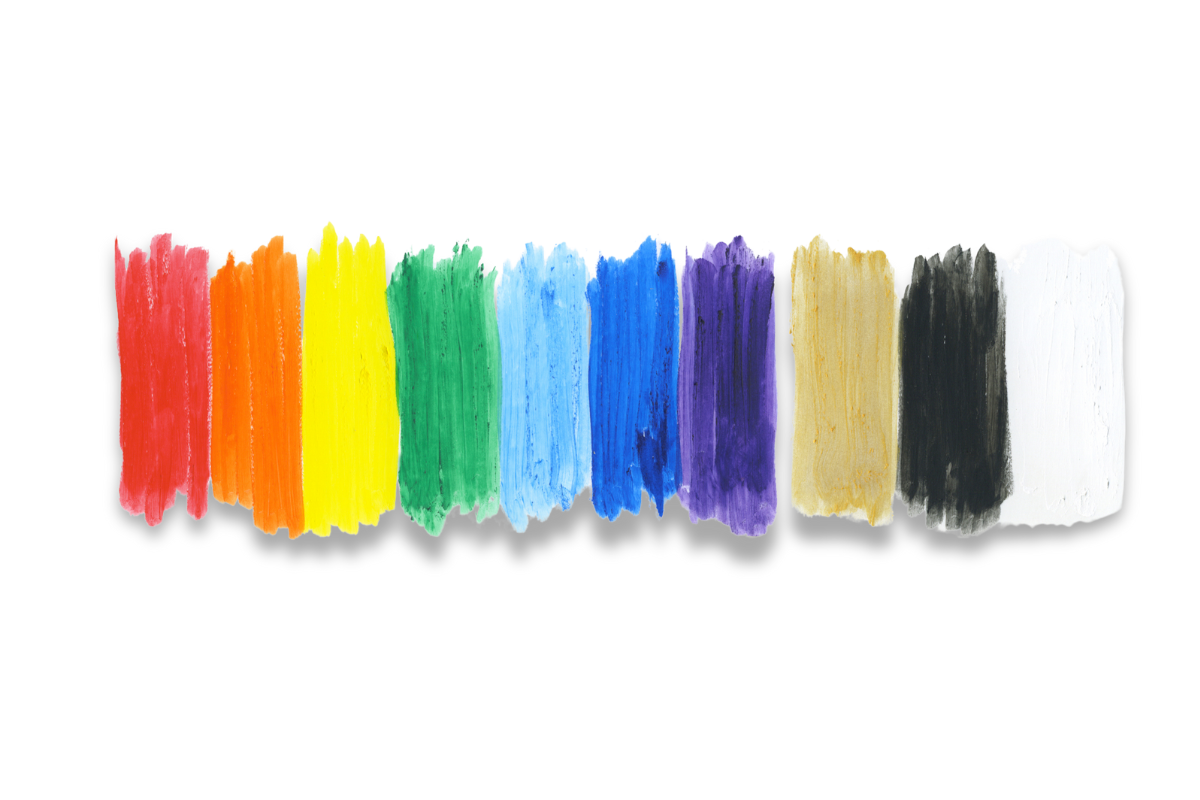 The Pencil Grip Kwik Stix Paint Sticks, Set of 10 Rainbow Colors