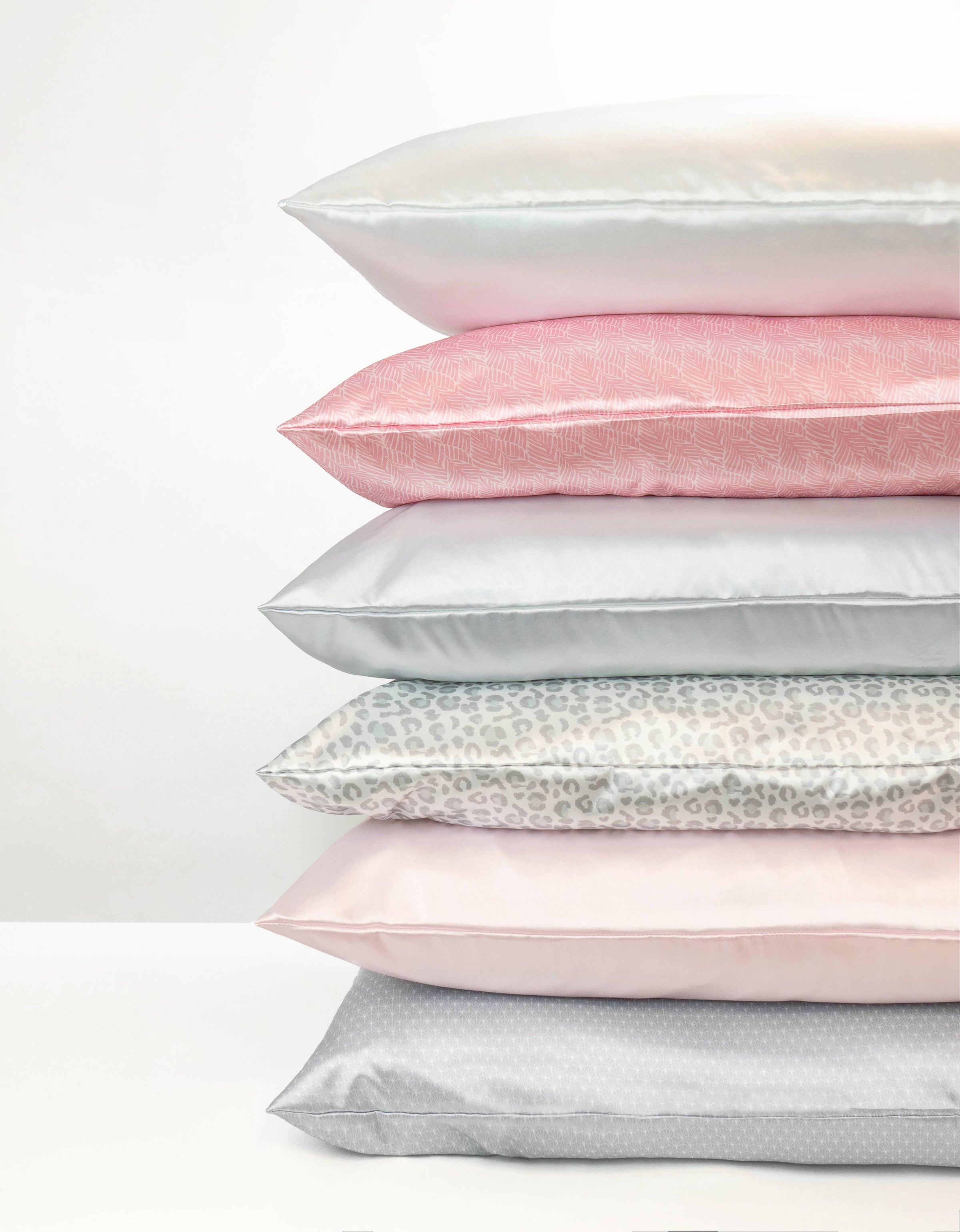 DM Merchandising - Lemon Lavender Printed Silky Satin Pillowcase Open Stock