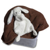 Mary Meyer Silky Bunny Lovey - White