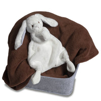 Mary Meyer Silky Bunny Lovey - White