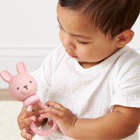 Itzy Ritzy -  Pink Bunny Sweetie Rattle™