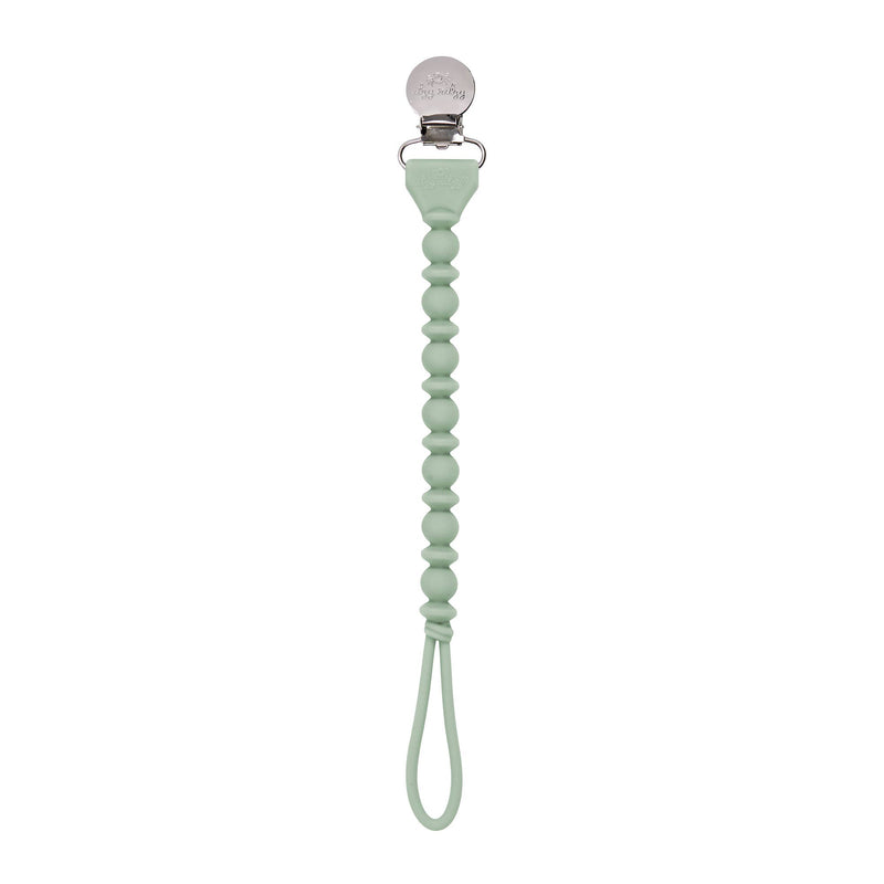 Itzy Ritzy Sweetie Strap Silicone One-Piece Pacifier Clips