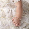 Cherished Moments Girls 14K Gold-Plated Pearl Baby & Children's Bracelet: Medium 1-5 Years