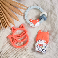 Itzy Ritzy Ritzy Rattle™ Silicone Teether Rattles