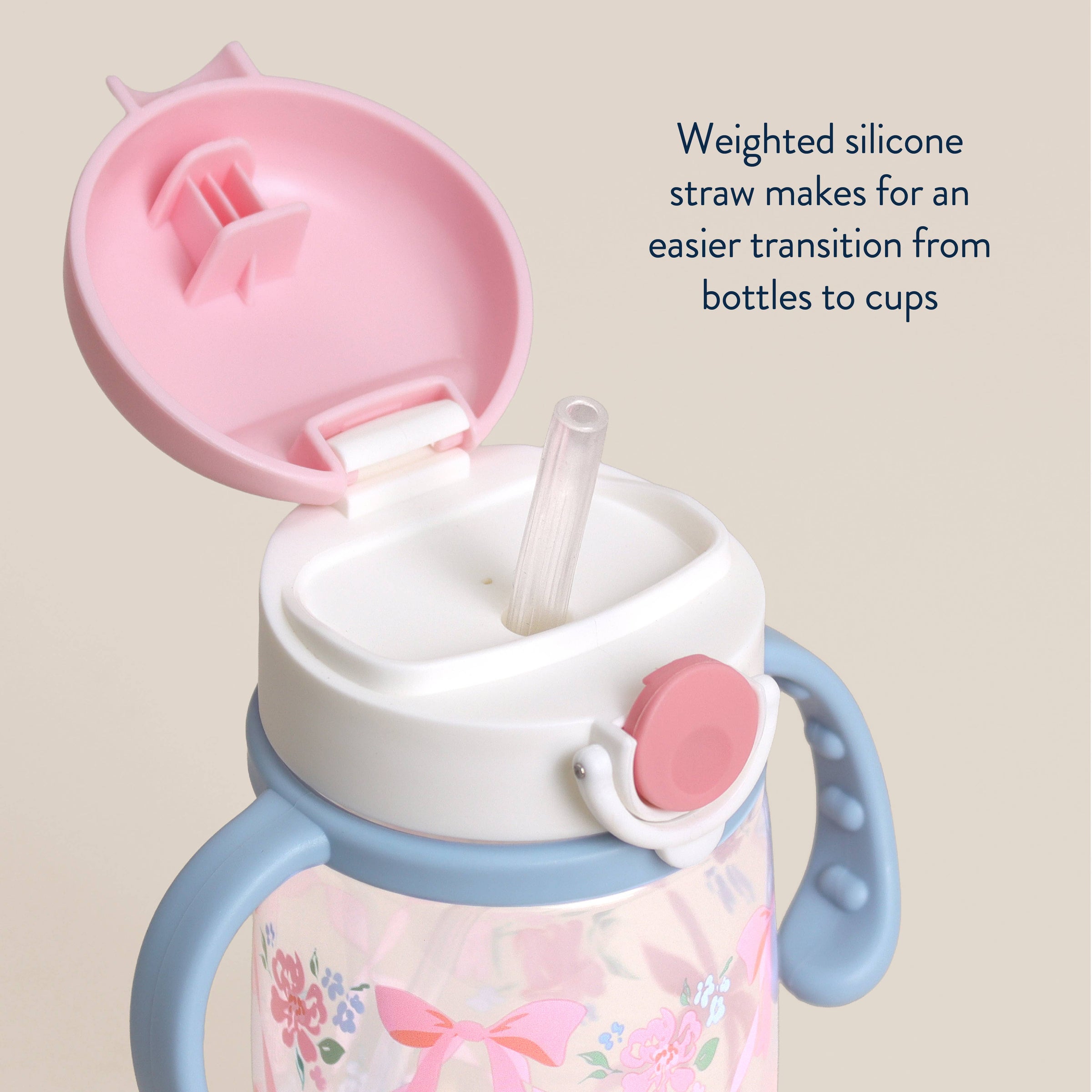 Itzy Ritzy -  Itzy Sips™ - Straw Cup With Snap-Close Lid