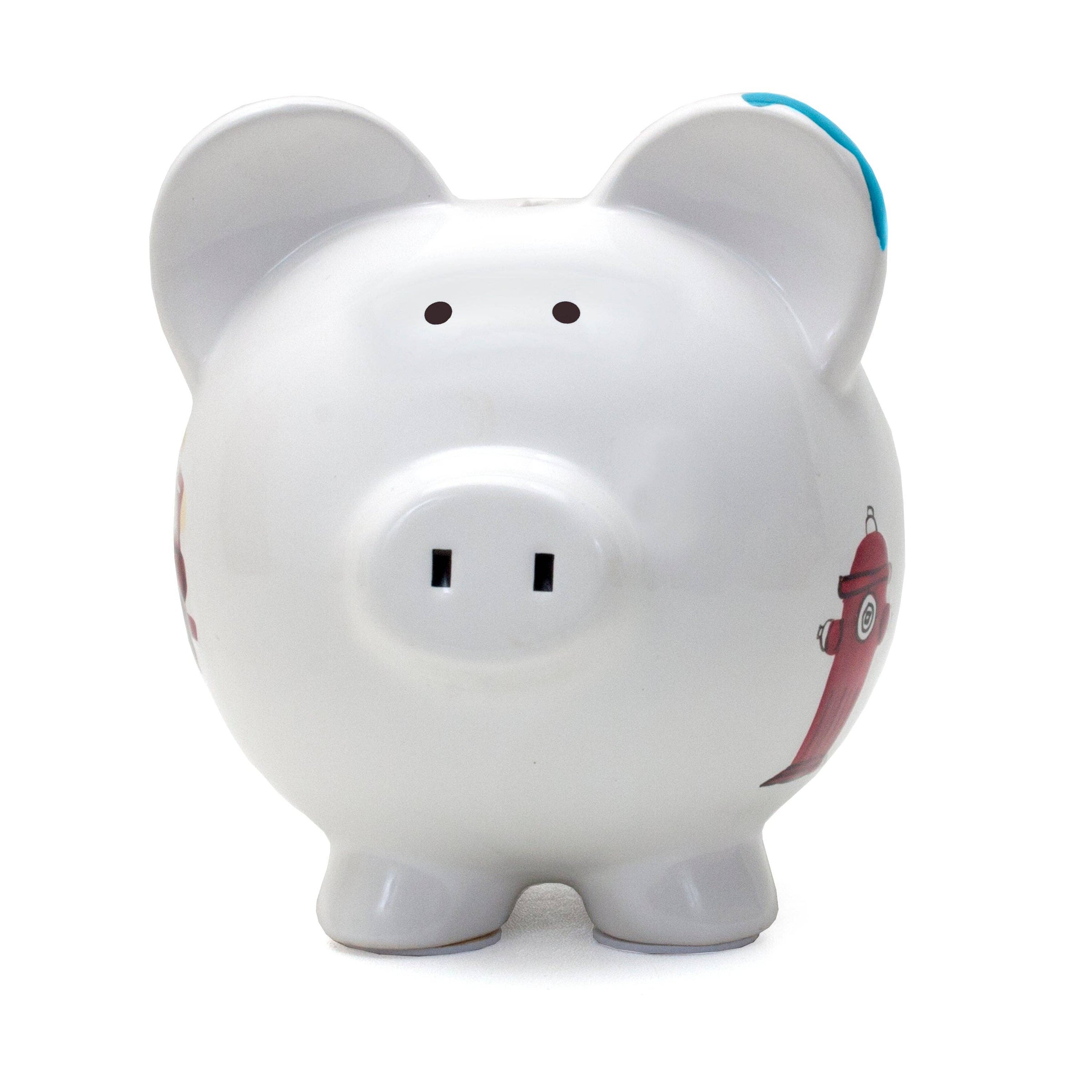 Child To Cherish® - Firetruck Large Piggy Bank