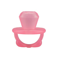 Itzy Ritzy Teensy Teether™ Soothing Silicone Teether: Diamond