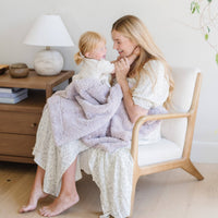 Saranoni Dream Receiving Blankets | Heather Blue