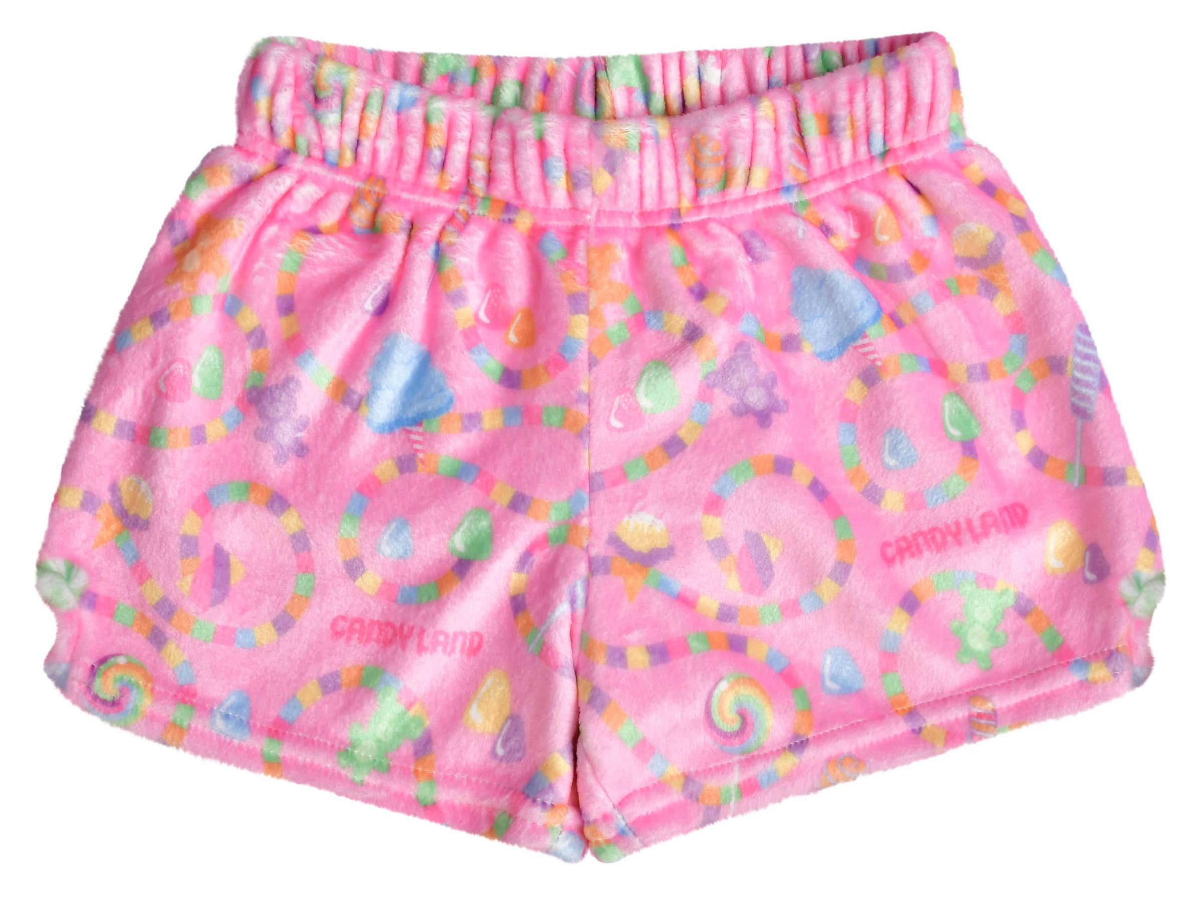 Iscream - CANDY LAND SUGAR TRAIL PLUSH SHORTS (SMALL - 6-8)