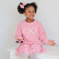 Sweet Wink - Coquette Bow Tutu Kids Dress Up Skirt - Bows