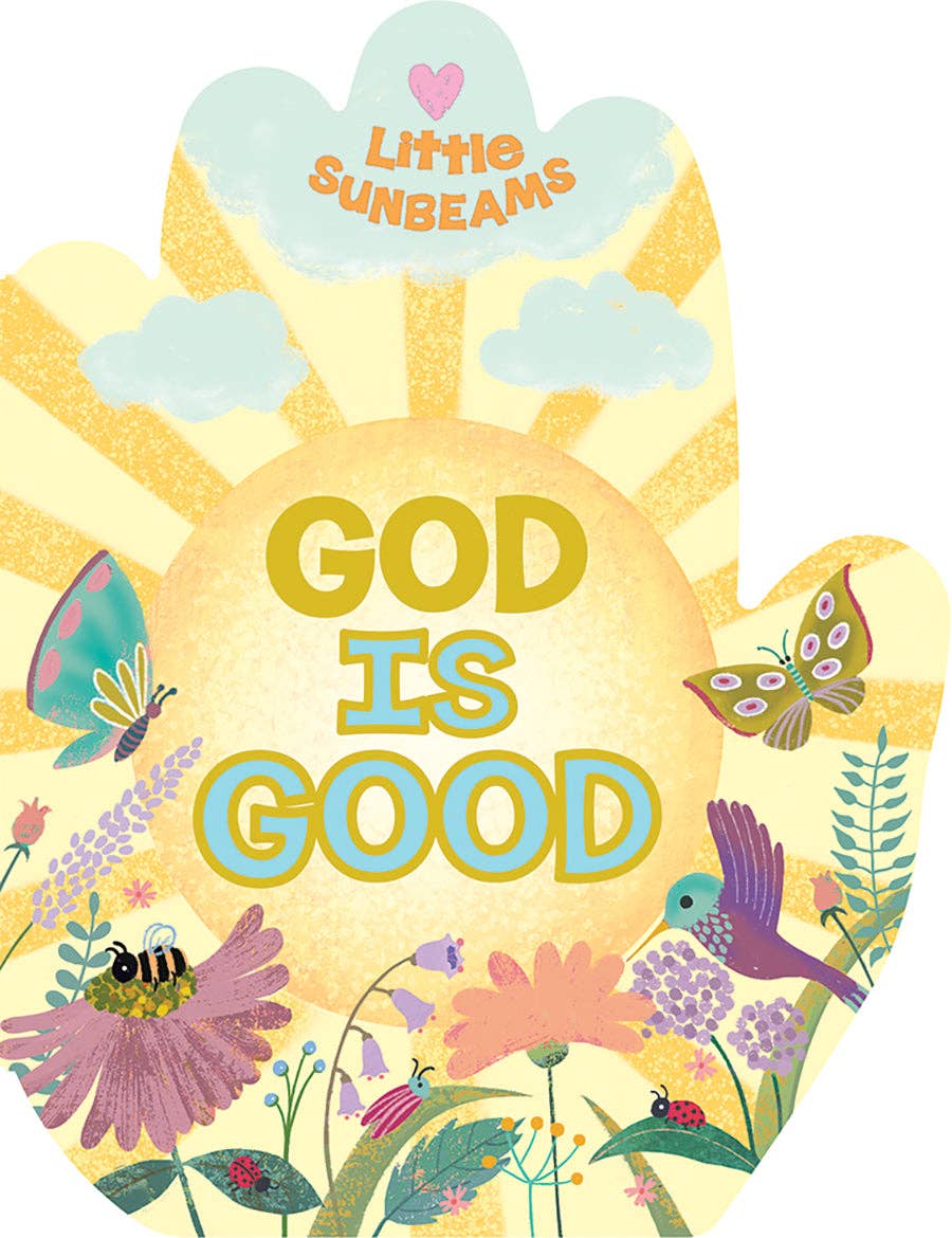 Cottage Door Press - God is Good Praying Hands Shaped Board Book