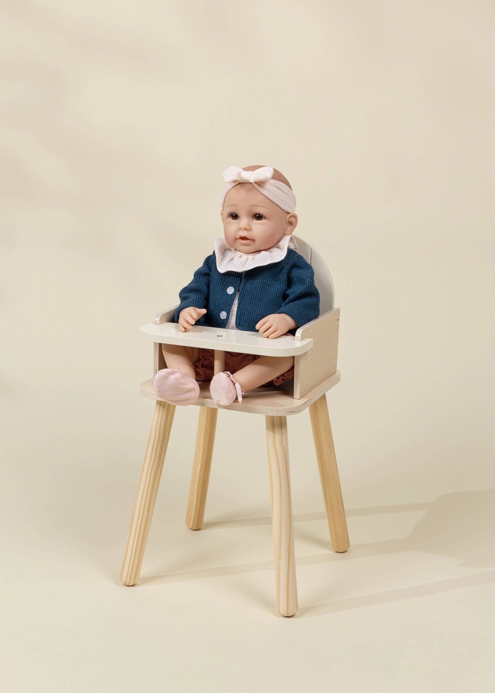 Coco Village - Wooden Dolls’ High Chair
