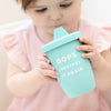 Bella Tunno Dropped it Again Happy Sippy Cup: Blue