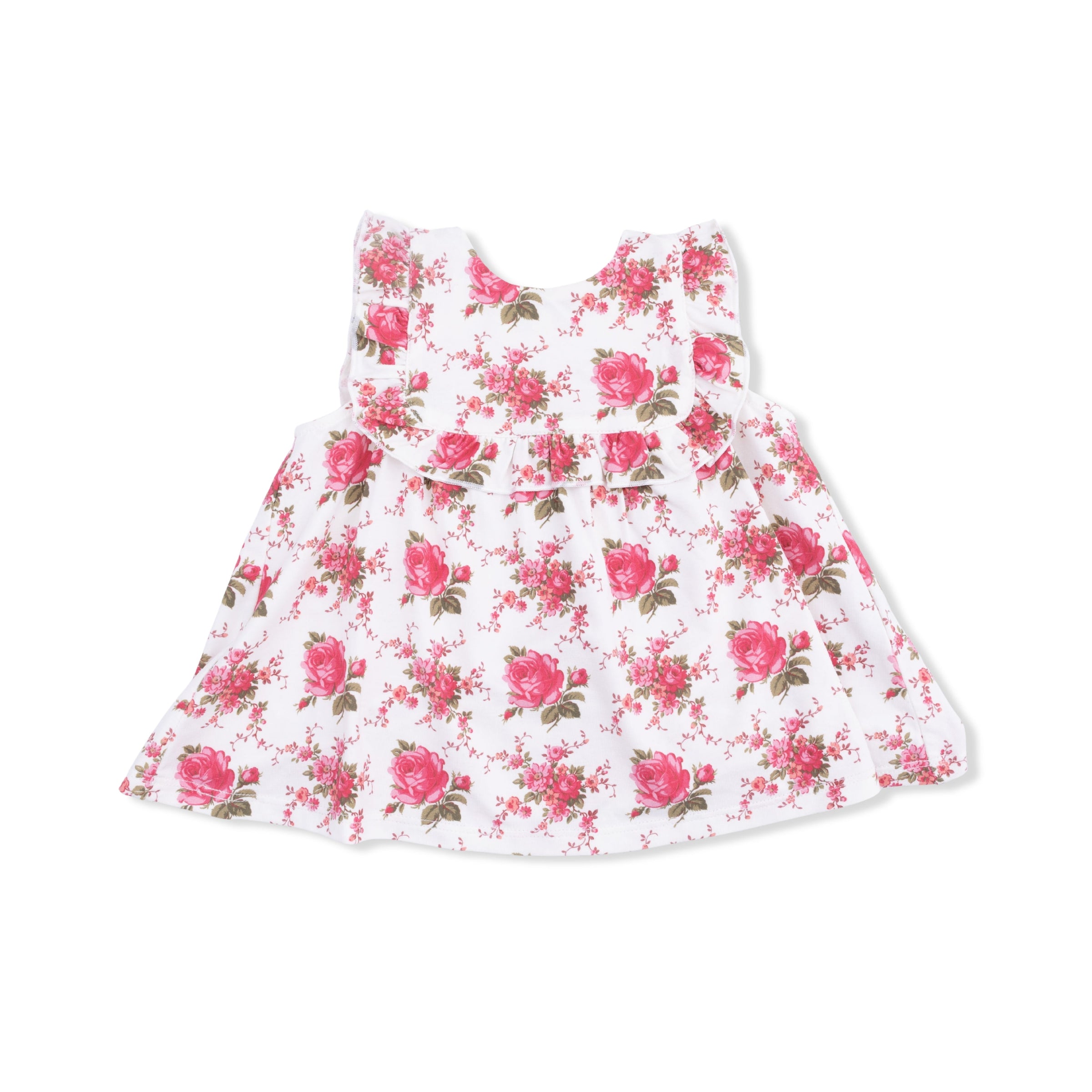 Angel Dear Elegant Roses Ruffle Top and Bloomer