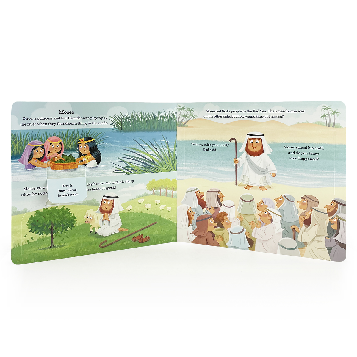 Cottage Door Press - Best-Loved Bible Stories Lift-a-Flap Board Book