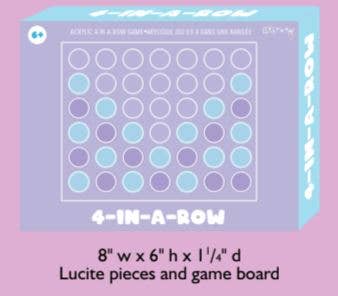 Iscream - ACRYLIC 4 IN A ROW