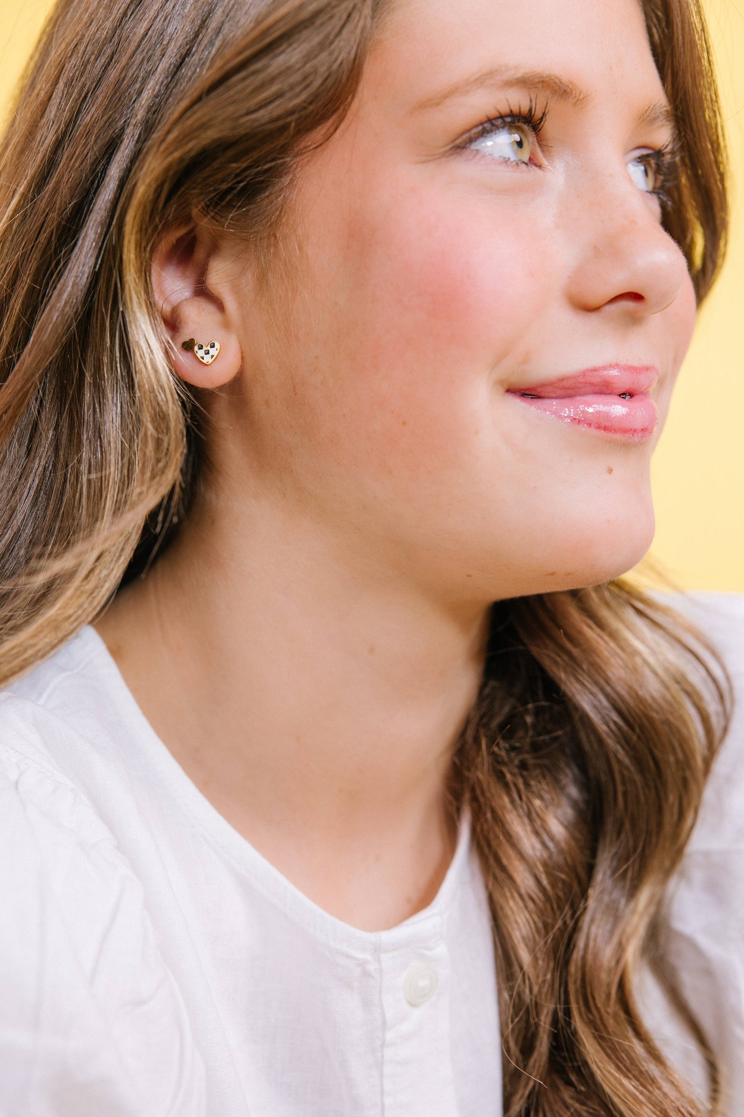 Pierced Co - Checkered Heart