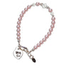 Cherished Moments Big Sis (Pink) Sterling Silver Big Sis Child's Bracelet: Medium 1-5 Years