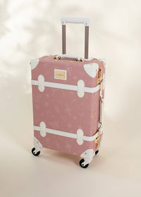 Coco Village Vegan Leather Carry-On Suitcase | Ballerina