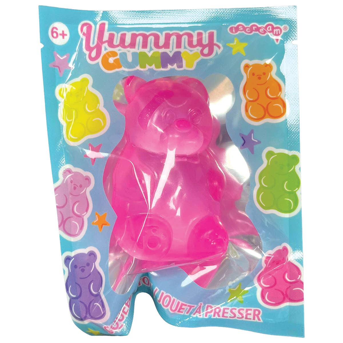Iscream - Gummy Bear Squeeze Toy PDQ - 12 pieces