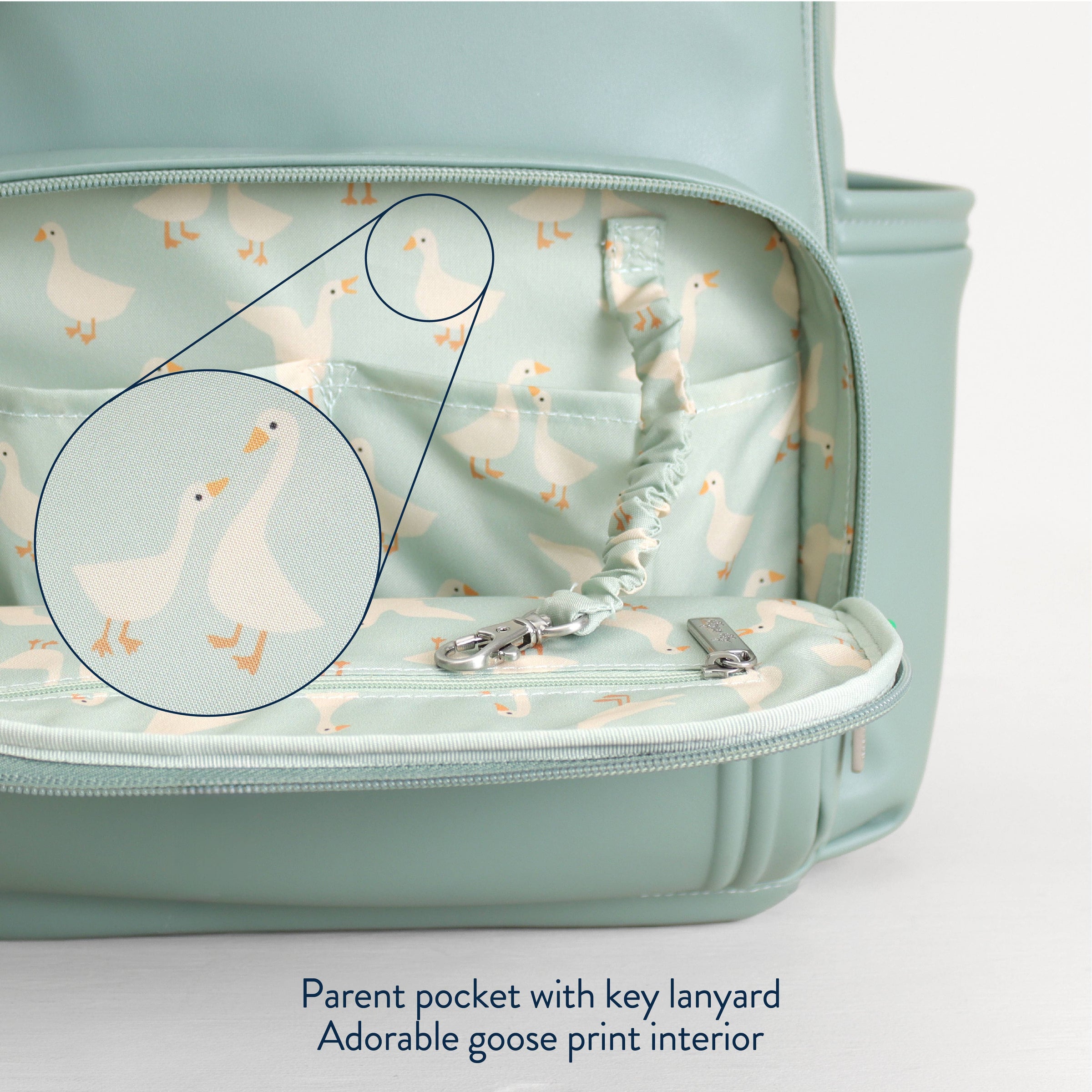 Itzy Ritzy Silly Goose Boss Plus™ Backpack Diaper Bag
