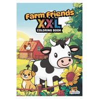 Nova Toys LLC - Farm Friends - XXL Coloring Book