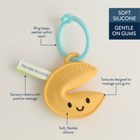 Itzy Ritzy Itzy Treat™ Fortune Cookie Teether