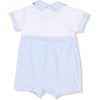 Angel Dear Baby Golf Carts Blue Polo Shortie with Contrast