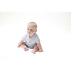 Angel Dear Baby Golf Carts Blue Polo Shortie with Contrast