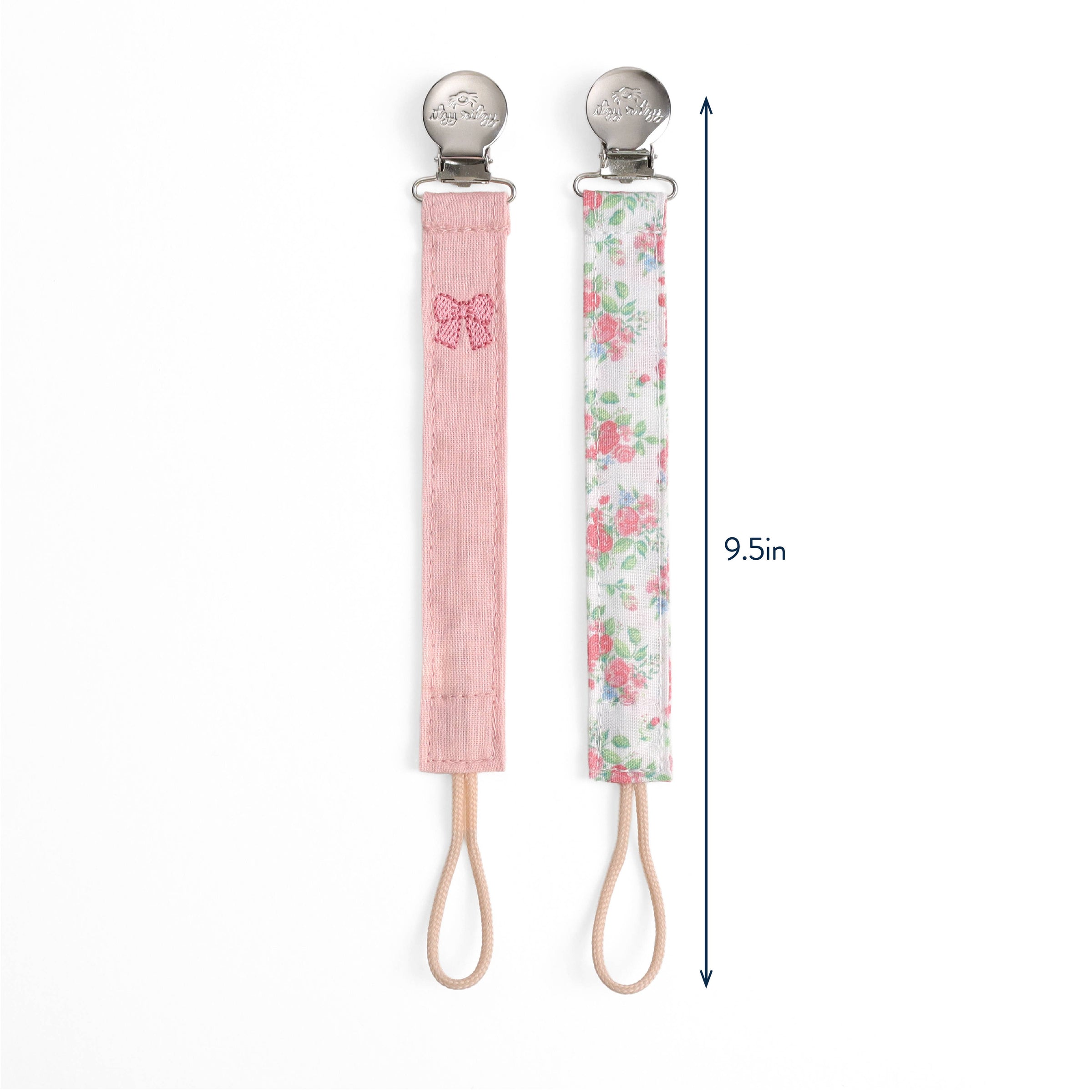 Itzy Ritzy Itzy Clip™ Fabric Pacifier Strap