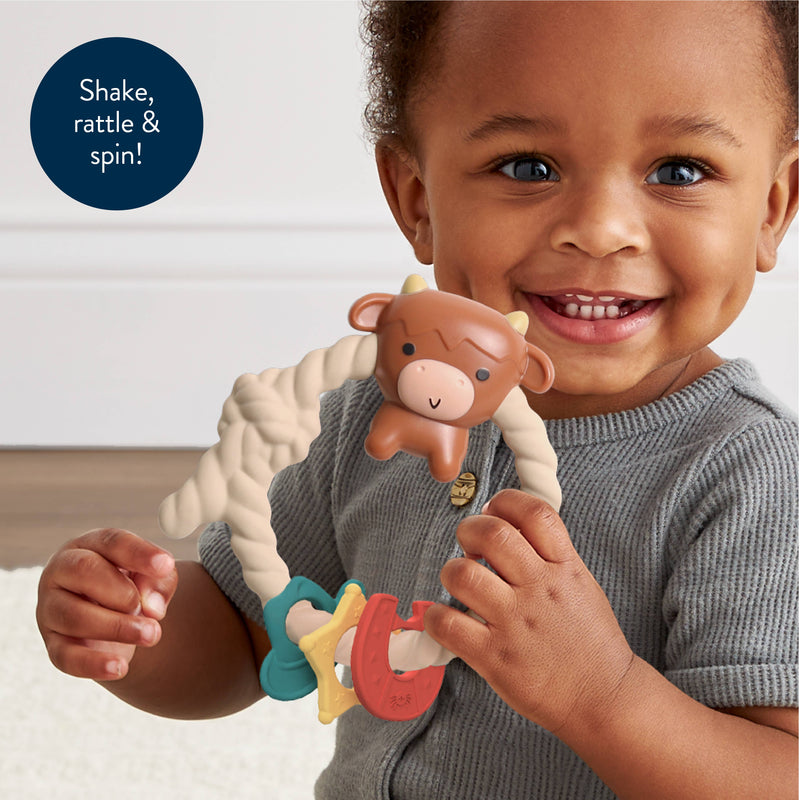 Itzy Ritzy Ritzy Rattle™ Silicone Teether Rattles
