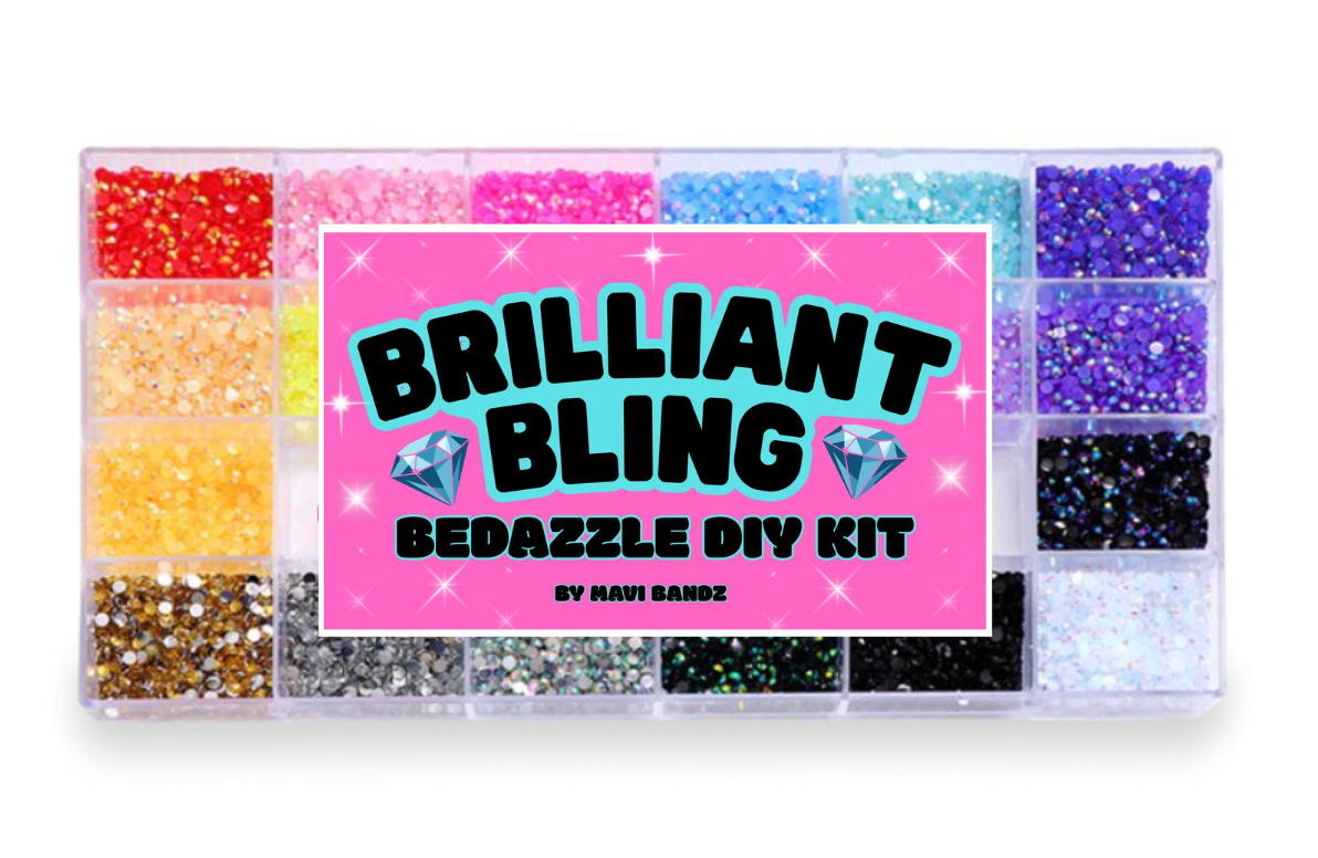 Mavi Bandz - Brilliant Bling Bedazzle DIY Craft Rhinestone Jewel Rush Kit
