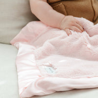 Saranoni Satin Border Receiving Blankets