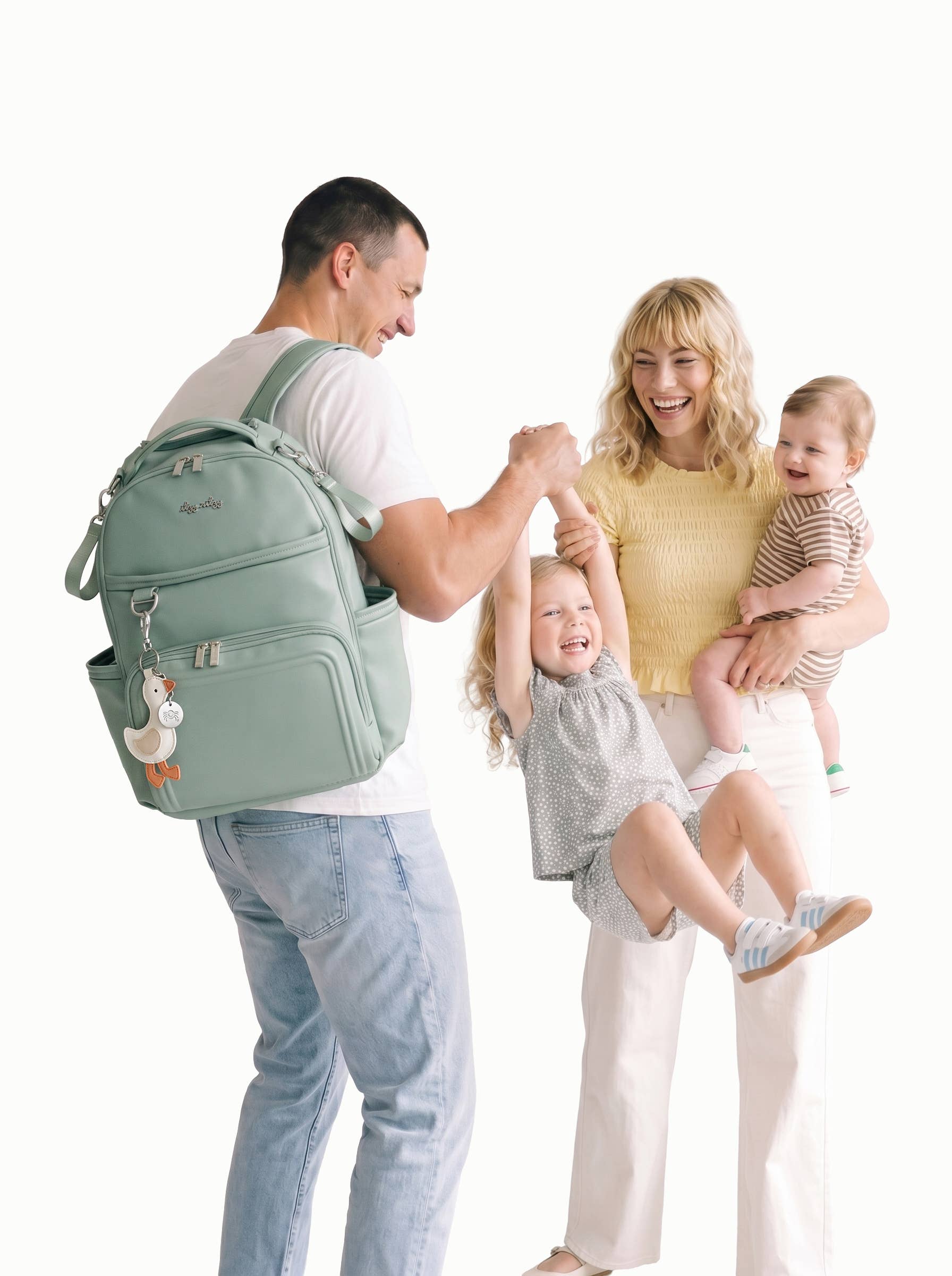 Itzy Ritzy Silly Goose Boss Plus™ Backpack Diaper Bag