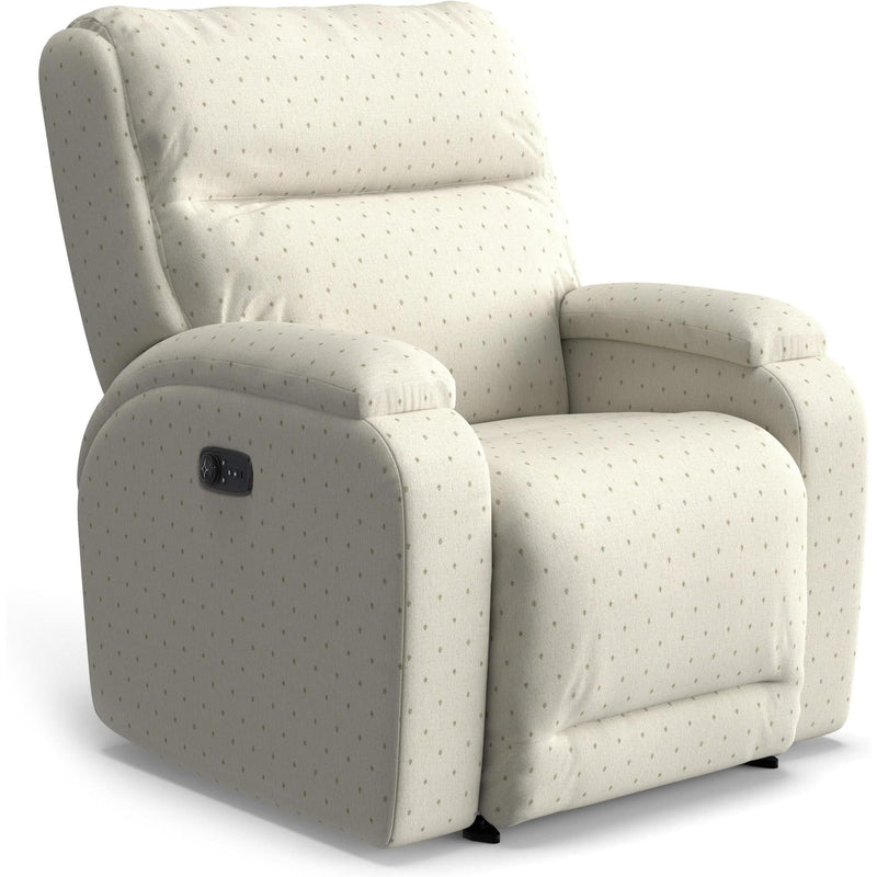 Storytime Maverly Power Cozzia Swivel Glide Recliner with Heat & Massage