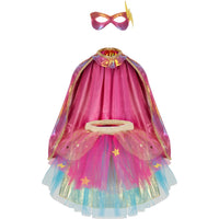 Great Pretenders Super-duper Tutu/Cape/Mask, Pink & Gold